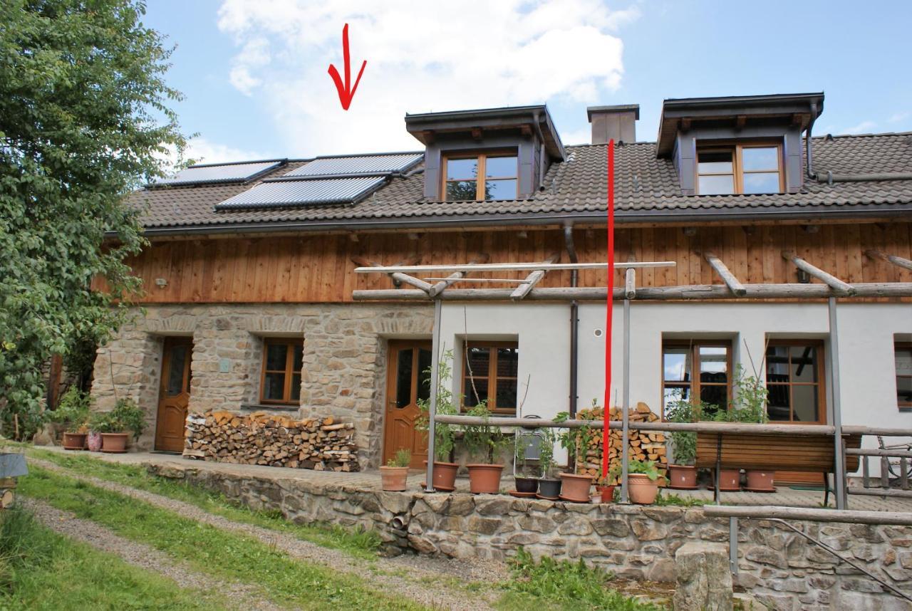 Rustikale und grosszügige Ferienwohnung Kasperske Hory Exterior foto